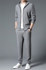 S3098-2钱塘2020-2春秋新款时尚休闲帅气中青年男士卫衣套装P180，男装休闲套装，钱塘207-2