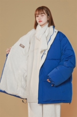 中性双面穿2022棉衣女棉服宽松棉袄面包服情侣冬装3321-P100控148，男装棉衣，星座207