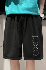 冰丝短裤男士大码宽松休闲五分裤男运动中裤MK37398-P15，男装休闲裤，电商A040