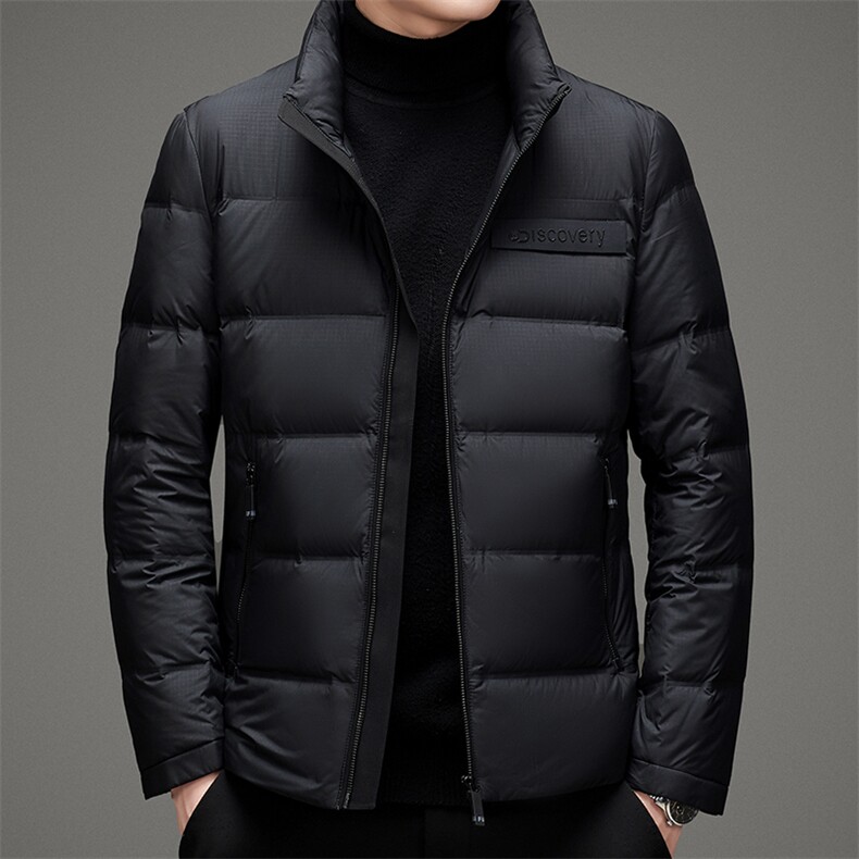 2023年冬季新款商务休闲羽绒服中青年男士立领外套MSNA88615-P255,男装羽绒服,电商B212（原钱塘6029）