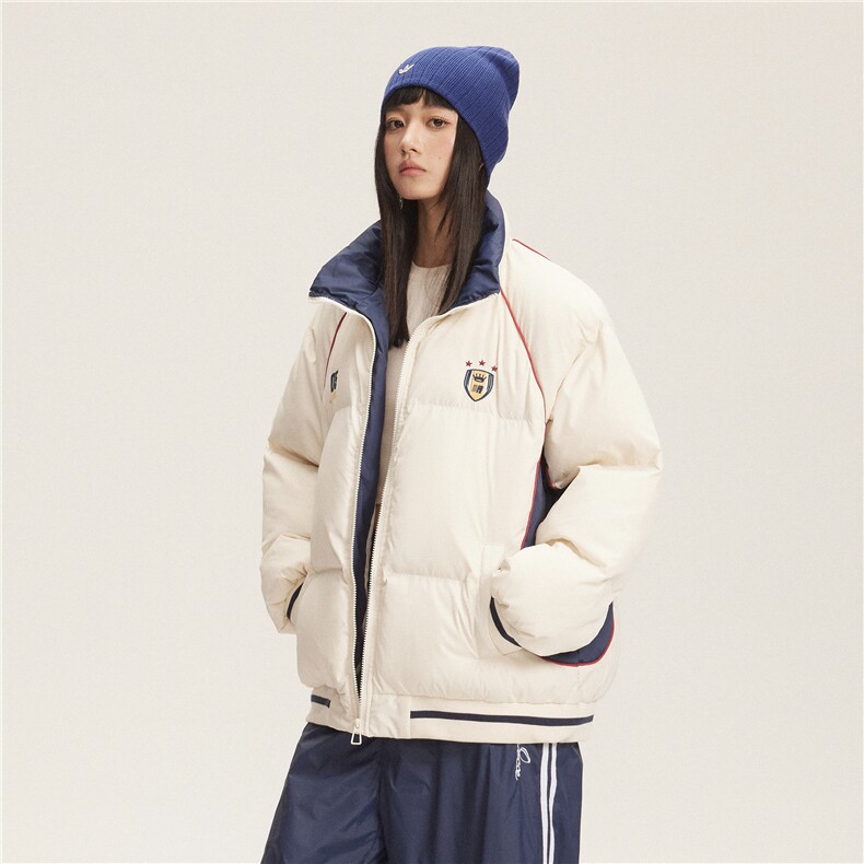 美潮运动立领棉服--5676模特图228,男装棉衣,电商S012（CATTEE）