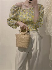 韩系两穿小花上衣，其它，驿谷