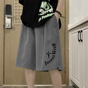 港风 23夏季新款潮流百搭轻薄透气风短裤五分裤 K6112 P25控38图片