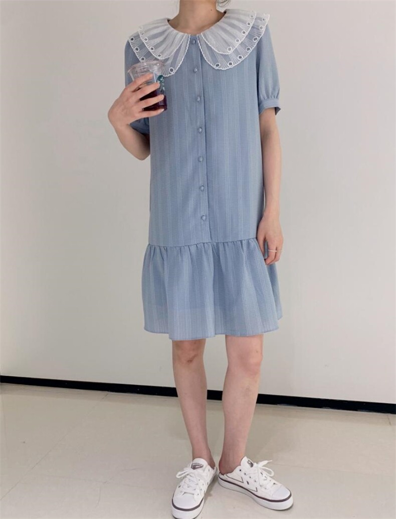 韩系连衣裙，女装连衣裙，如问