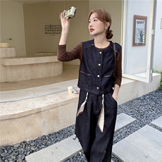 现货时尚三件套送腰带2C090-8908-P185-K268，女装套装/套裙，2C090