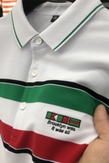 男士短袖T恤保罗polo衫2023夏季新款中年休闲男装半袖翻领体恤衫，男装Polo衫，电商B212（原钱塘6029）