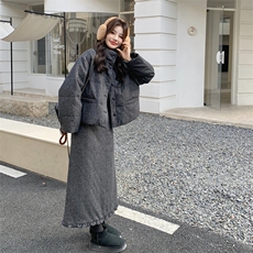 备2C0281227P365K548两件套90羽绒套装，女装羽绒服，2C028