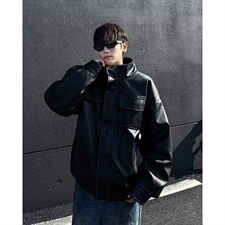 冬季2026新款棉衣外套男夹克宽松加厚保暖羊羔毛皮毛一体棉服D823，男装夹克，星座506