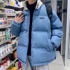 棉服男潮牌冬季立领棉衣韩版羊羔领外套帅气ins港风棉袄MY346-P80，男装棉衣，星座1008-1