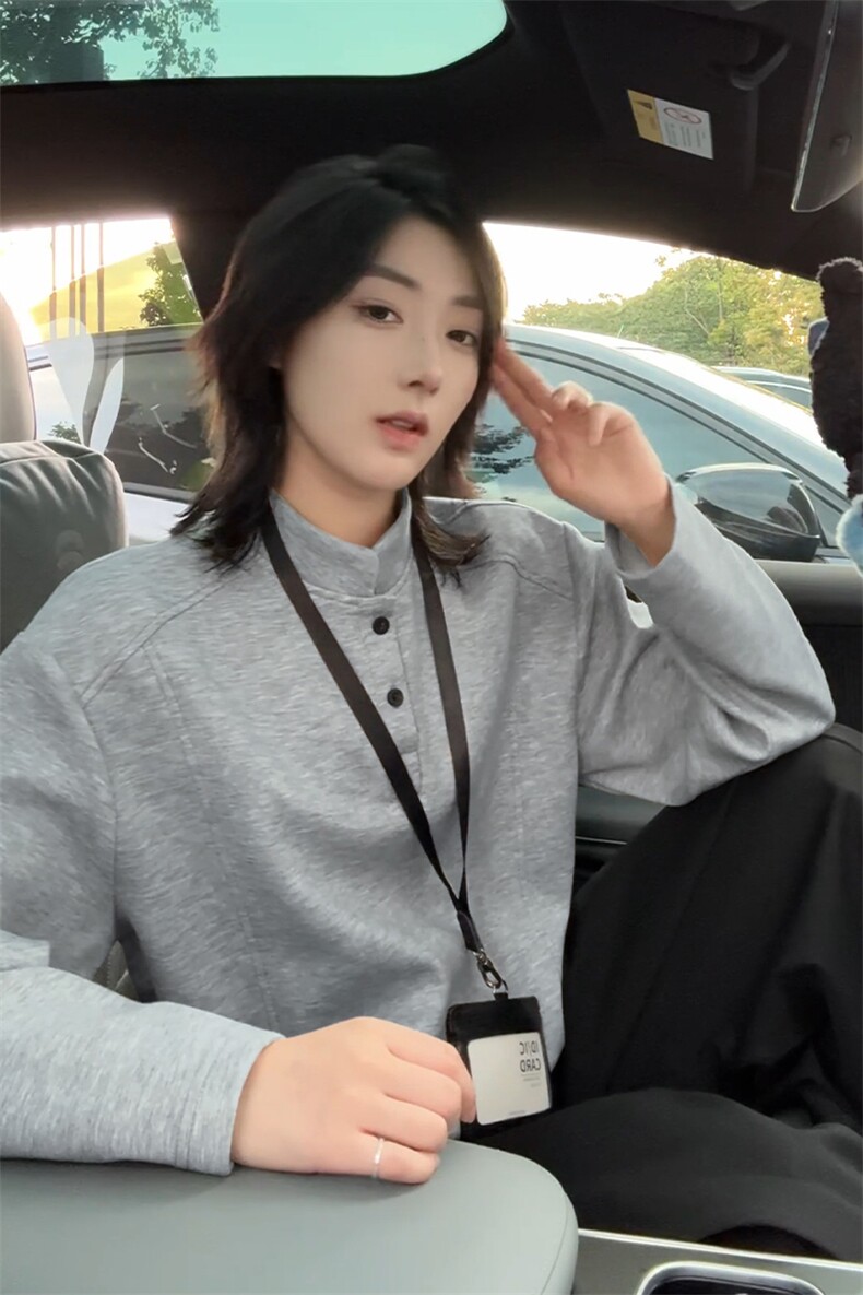 秋季拼接高领重磅曼巴棉300g大码宽松长袖T恤男T24507-特P30控58,男装T恤,电商A001-1