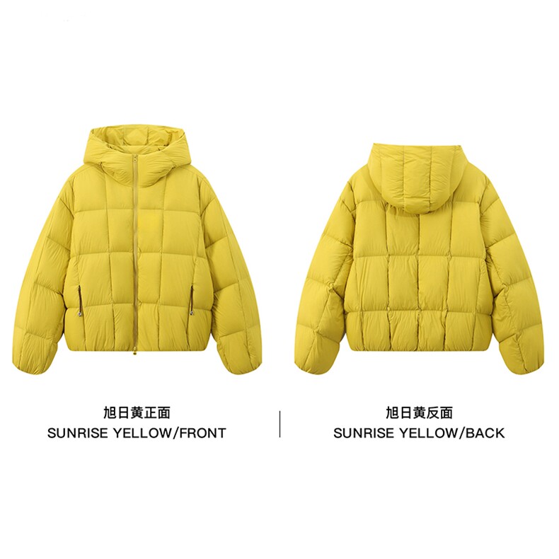 网图-连帽方格面包服棉服男cp256-特105，男装棉衣，电商B371