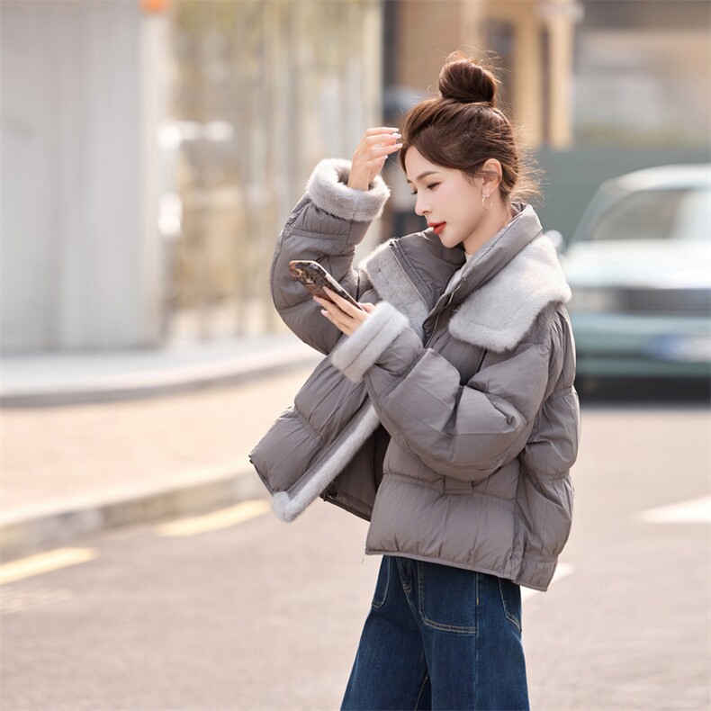 【现货！！！！】好看的羽绒服女，女装羽绒服，素月