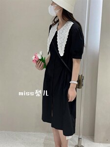 夏季韩版连衣裙,女装连衣裙,Miss 梨儿
