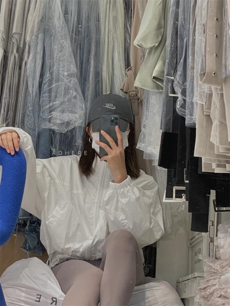 现货防晒衣两色，女装，ADHERE