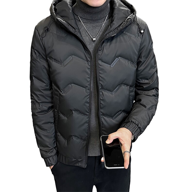 AK87885钱塘2020-3冬季厚款时尚休闲百搭简约中年男士羽绒服P155,男装羽绒服,钱塘207-3