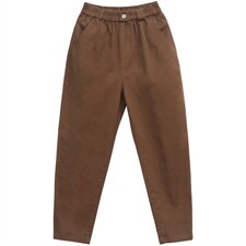 三年不下架(2024年新款)秋冬春时尚休闲裤女牛津松紧带小脚长裤女，女装休闲裤，璐依舞