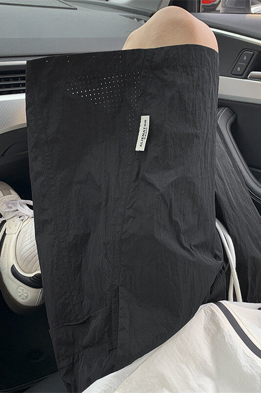 夏季新款速干冲孔透气拼接短裤车景XZ604-DK233-特P20控48,男装牛仔裤,星座604