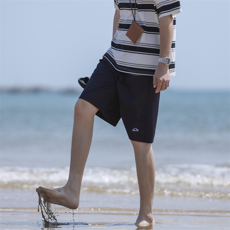 日系薄款速干短裤男夏季宽松篮球运动裤休闲五分裤DK310-特批-15，男装牛仔裤，星座718-1