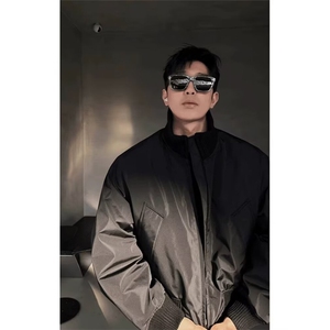 网图有货 立领棒球棉服男廓形飞行夹克短款棉衣 MY820-P98图片