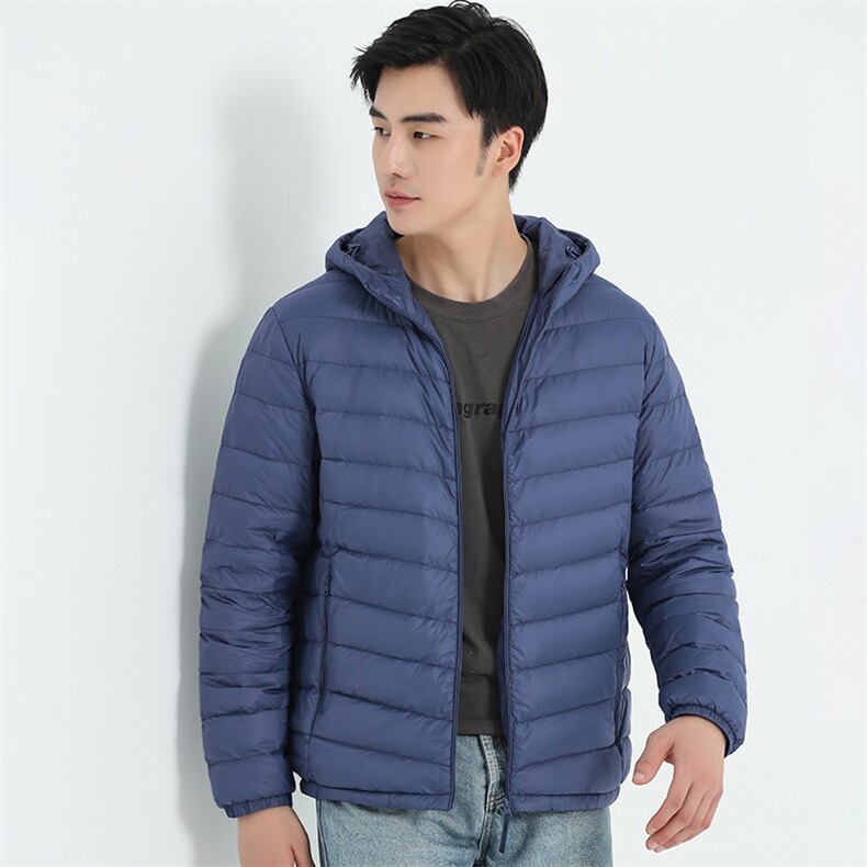 羽绒服男冬季新款港风宽松连帽常规款保暖外套YR1805-P99,男装羽绒服,星座310B-1