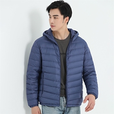羽绒服男冬季新款港风宽松连帽常规款保暖外套YR1805-P99，男装羽绒服，星座310B-1