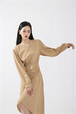 汪尚春shangchun?w 早秋连衣裙，女装连衣裙，SHANGCHUN·W 汪尚春