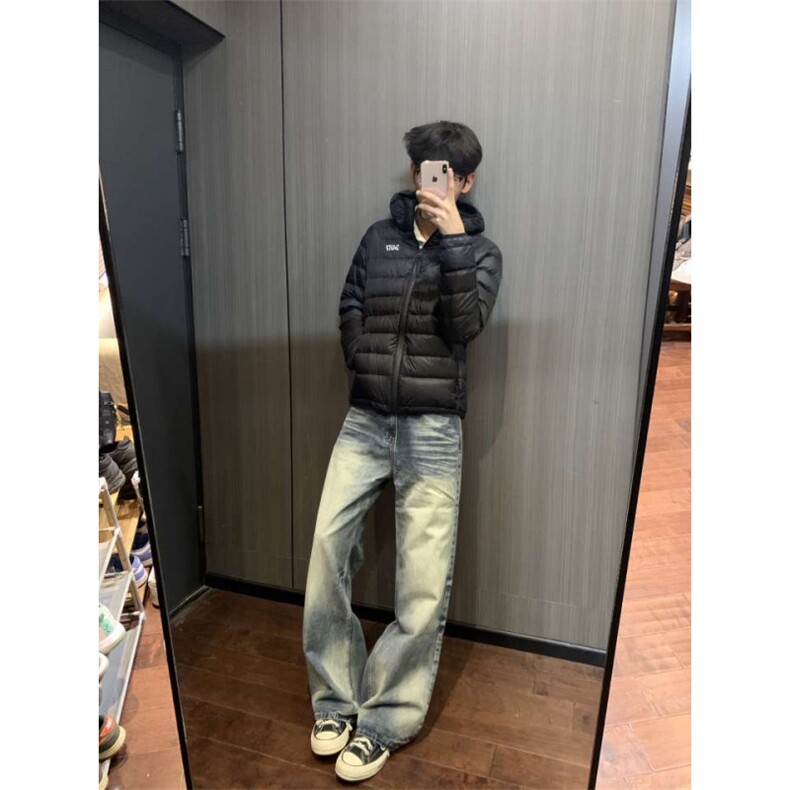 【现货】春季新款美式cleanfit直筒牛仔裤猫须长裤K02-特p48图片
