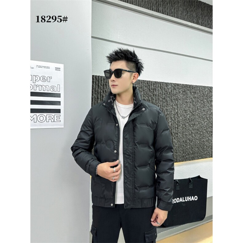 标50白鸭绒新款男士冬季羽绒服立领帅气保暖夹克外套18295-P140,男装夹克,星座310A-4