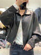 2022秋季新款设计感百搭小众休闲短款外套，其它，L·H·X