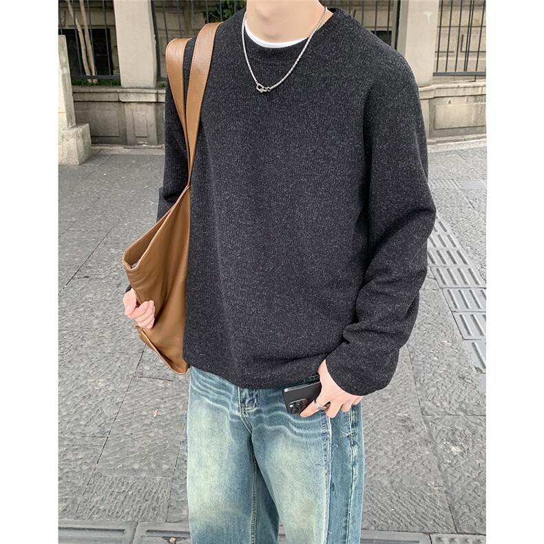 T181复古老钱柔软加厚长袖体恤打底衫P65，男装T恤，星座702(原615)