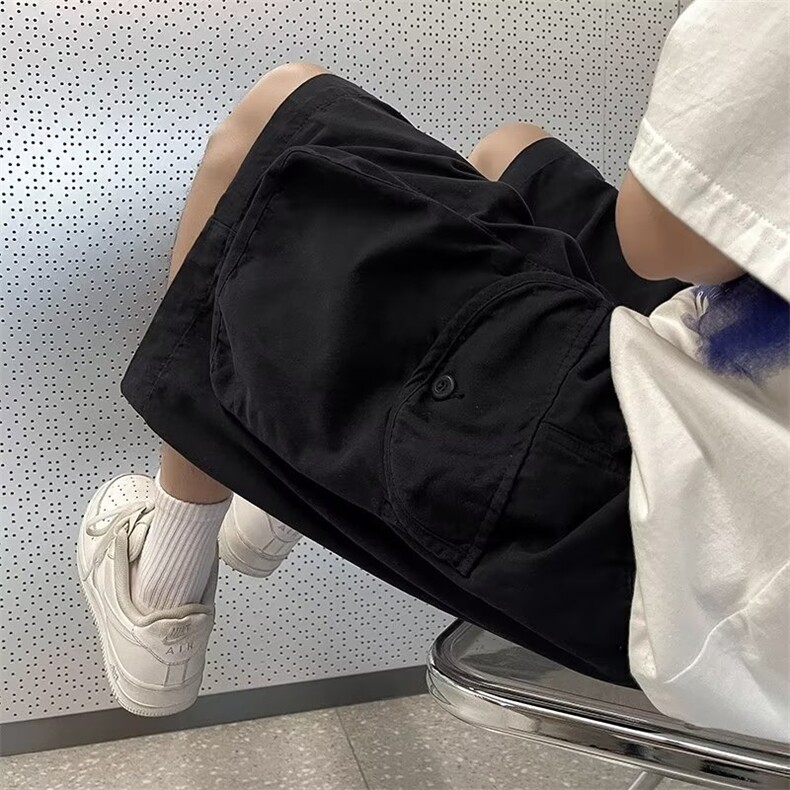 气质宽松型新款男时尚潮牌休闲裤纯色夏季五分裤休闲裤K3846-P35,男装休闲裤,星座412-3