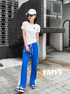现货夏季新款运动套装图片