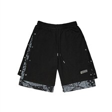 短裤男夏季薄款外穿休闲五分中裤新款潮流宽松运动裤子AK653-P28，男装牛仔裤，星座1008-2