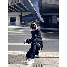 美式高街牛仔裤男女春夏秋水洗复古弹力直筒显瘦微喇叭长裤9分裤，男装牛仔裤，星座601-2