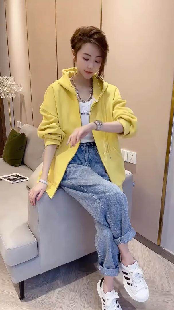 卫衣开衫，女装卫衣/绒衫，W11