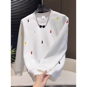 卫衣男士春秋季潮牌痞帅炸街长袖春秋装刺绣打底上衣服外穿图片