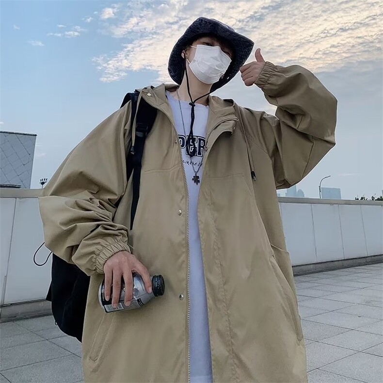 男秋季2023新款长袖夹克外套冲锋衣HY101P65,男装夹克,星座1116-2