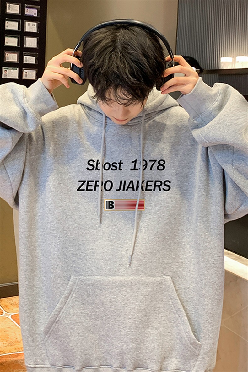 ！连帽圆领卫衣男装港风帽衫男LM179-P35,男装卫衣,电商B367