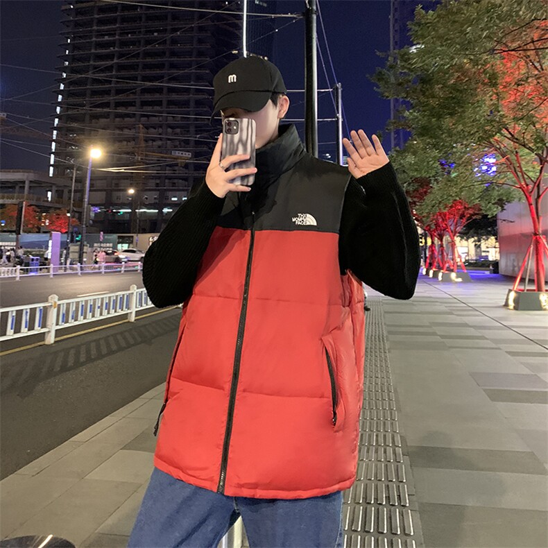 有版权现货刺绣立领宽松外套马甲时尚男款韩版羽绒服MJ02P65控98,男装背心/马甲,星座301D-5(原星座1415）
