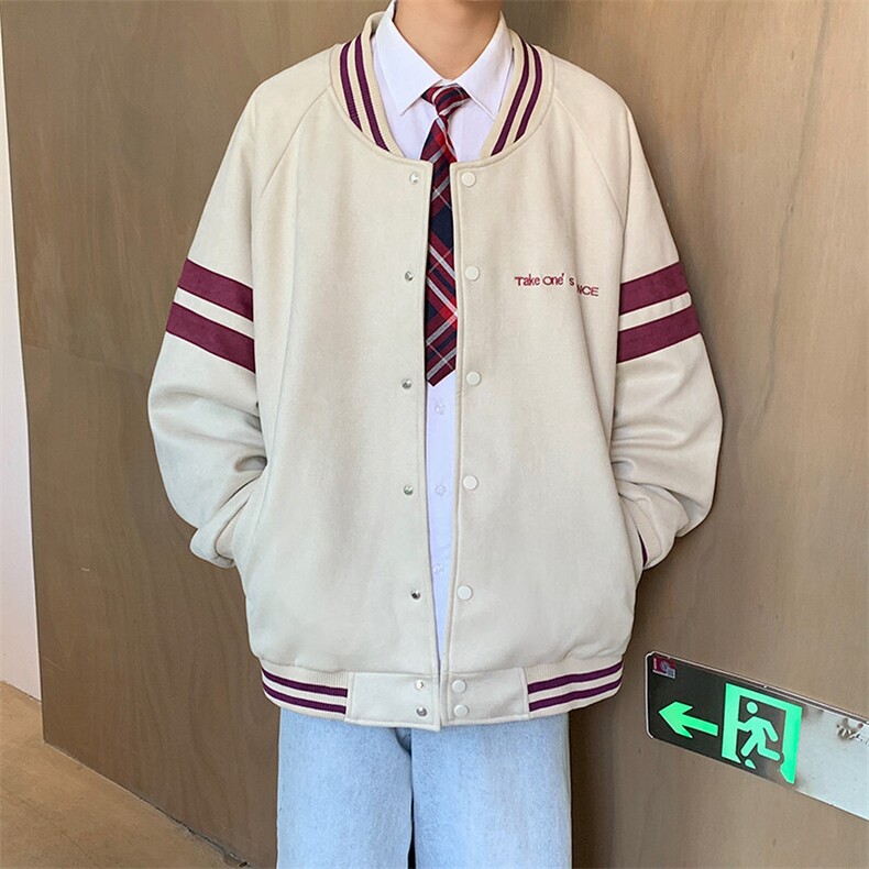 麂皮绒美式潮牌刺绣情侣棒球服外套XZ609-WT2358-P80-控138,女装短外套,星座609