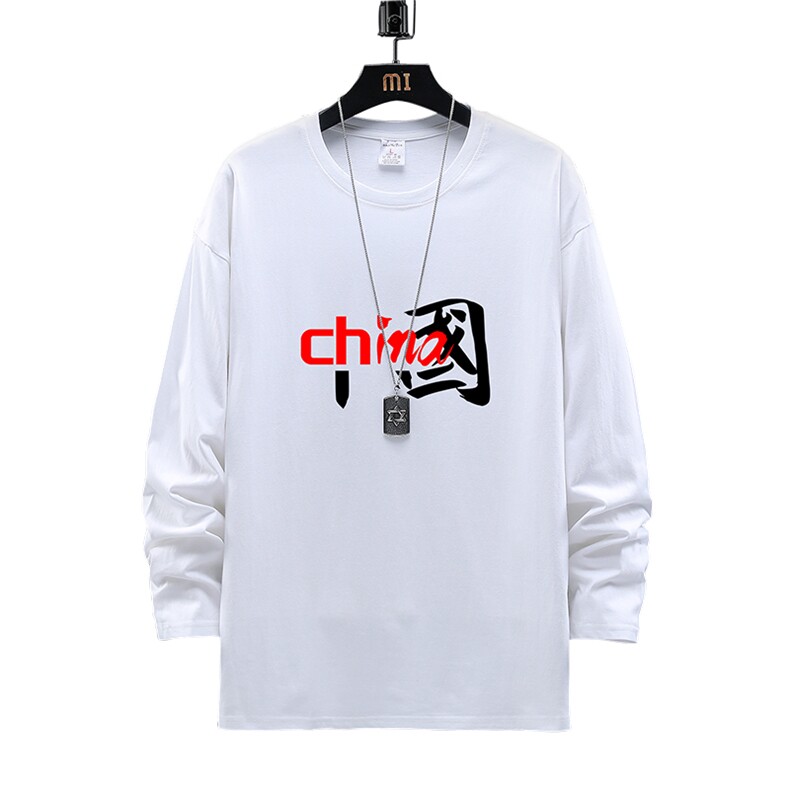 TX3189-P25纯长袖t恤男大码圆领打底衫体恤展架,男装T恤,电商A040A