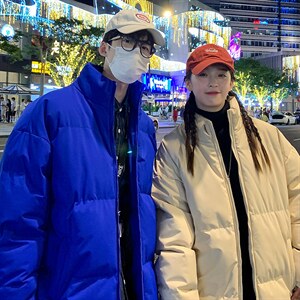 推荐2023冬季新款棉衣港风情侣棉服潮牌宽松上衣M6688图片