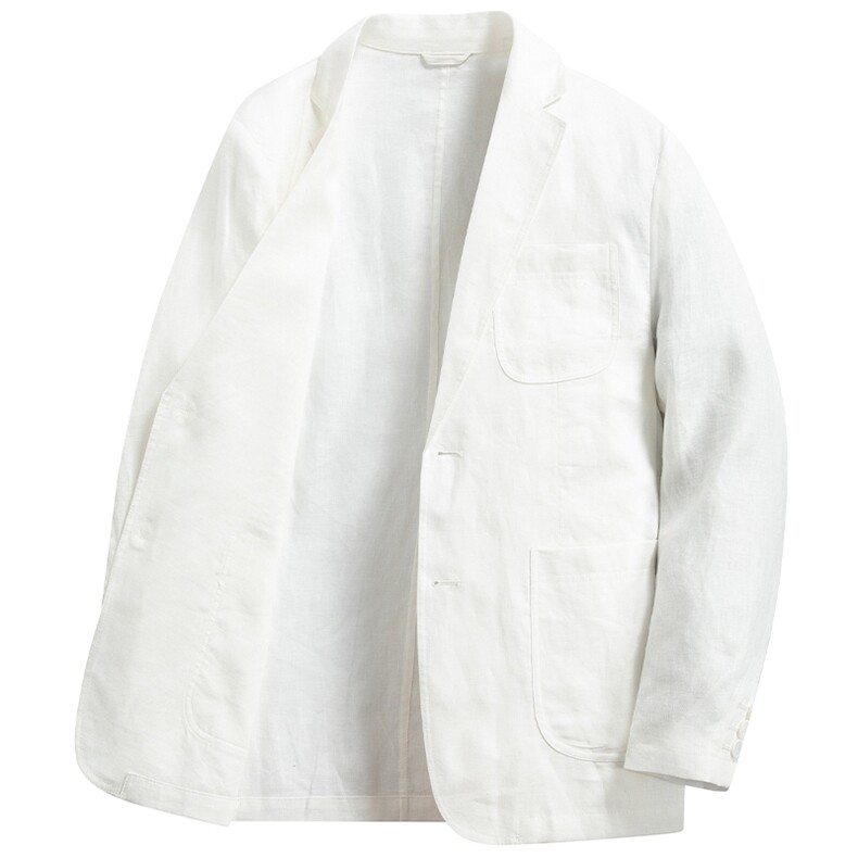 男式西服F86560精工纯亚麻休闲便西,男装西服,钱塘207-1