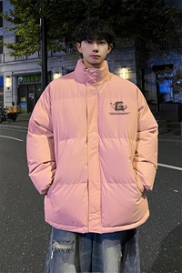 外景冬季加厚面包服男宽松保暖棉衣美式休闲立领外套MF00427/P90图片