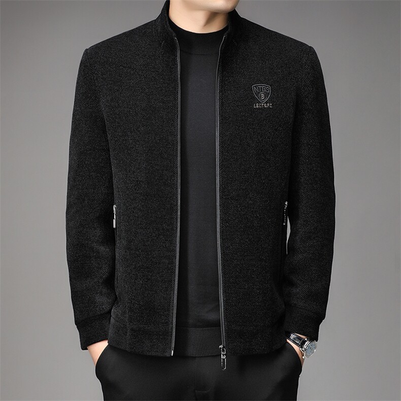 QLMXN8808秋冬新款2022年男士休闲服加厚保暖休闲夹克外套P110图片