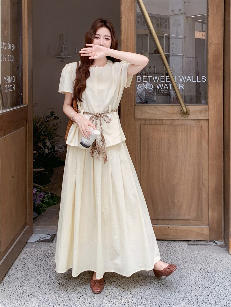 210-3275-P145-K198夏季新款小众设计韩版套装,女装套装/套裙,浙宝210（原浙宝191）