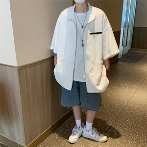 潮流男青春流行潮文艺ins原宿新款夏季时尚潮牌慵懒休闲裤图片