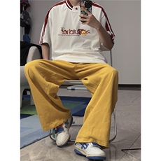 五角星刺绣拼接立体印花T恤短袖五分半袖打底衫XT04-P50，男装T恤，星座216(原A116)