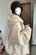 网图荔枝纹PU皮座山雕连帽加绒保暖大码棉衣外套男M24988-特P85，男装棉衣，电商A001-1