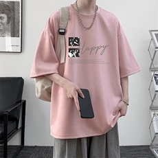 麂皮绒短袖t恤男大码半袖男JD82431-P25，男装T恤，电商A040
